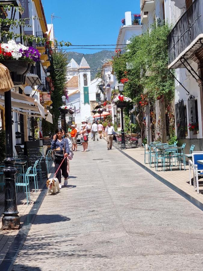 Town House With Roof Terrace - Old Town Apartment Marbella Bagian luar foto